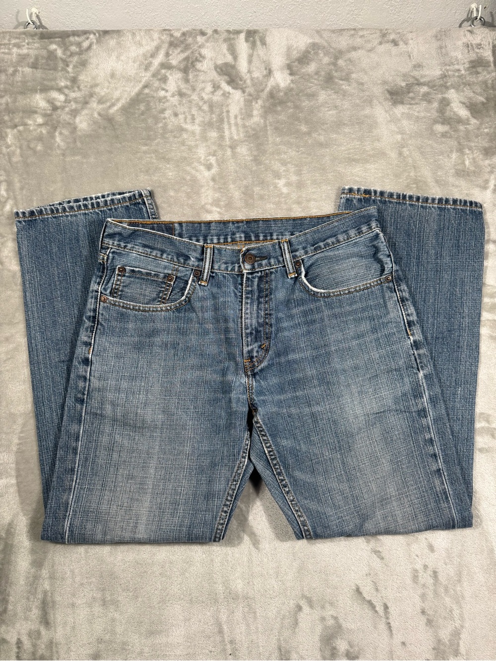Levis 559 Jeans Mens 32x30 Blue Medium Wash Relaxed Fit Straight Leg Denim Pants
